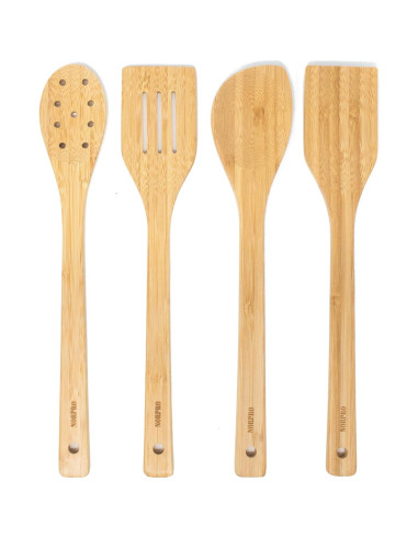 Cuchara Punta de Bambú Norpro 30.48 cm Ecológica