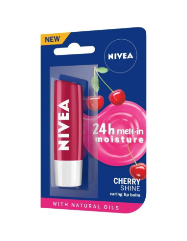 Cuidado Labial Nivea Cereza Brillo Frutal 4.8g