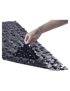 Alfombra de Ducha Antideslizante Webos 101.6x40.6cm Negra