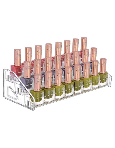 Organizador de Esmaltes JessLab Acrílico 3 Niveles Transparente