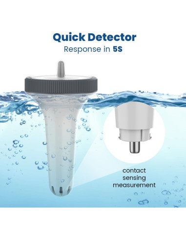 Termómetro Flotante Digital Newentor PT01 para Piscina - Blanco