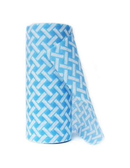 Toallas de Mano Reutilizables Jebblas 90 Hojas Azul 25x30cm Toallas de Mano Reutilizables Jebblas 90 Hojas Azul 25x30cm