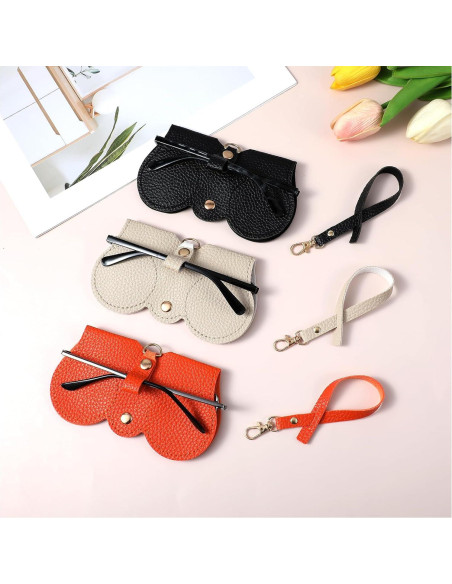 Estuche de Gafas de Sol YUXIANLB de Cuero Suave - Portátil Estuche de Gafas de Sol YUXIANLB de Cuero Suave - Portátil
