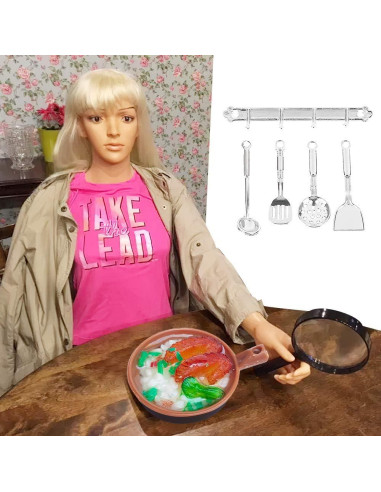 Accesorios de Cocina Miniatura Lynkaye 1:12 Utensilios Decorativos