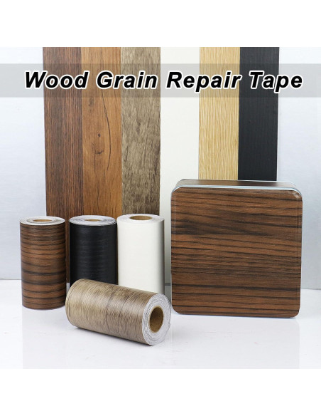 Cinta de Reparación de Grano de Madera Bomei 10cm x 10m - Autoadhesiva Cinta de Reparación de Grano de Madera Bomei 10cm x 10m - Autoadhesiva