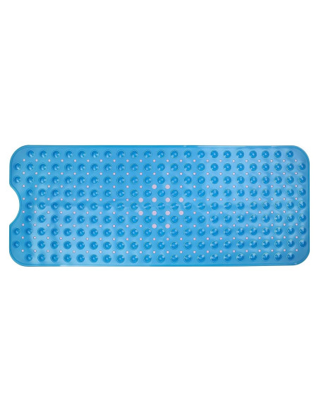 Alfombra de Ducha Antideslizante Tcbelosion 100.6x40 cm Azul Alfombra de Ducha Antideslizante Tcbelosion 100.6x40 cm Azul