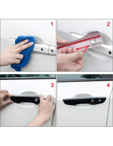 Cubierta de Manija de Puerta Honda Civic 10 Gen 2016-2021 - AOKIO