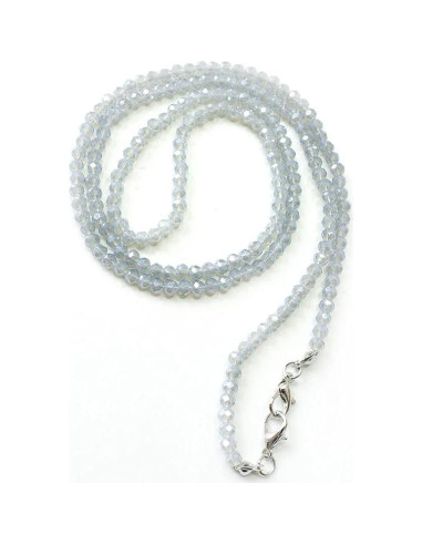 Cadena de Gafas de Cristal Lapis para Mujeres 76 cm