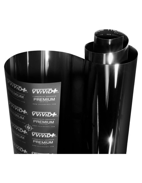 Vinilo Envoltura Ultra Gloss VViViD 30.48cm x 152.4cm Negro Brillante Vinilo Envoltura Ultra Gloss VViViD 30.48cm x 152.4cm Negro Brillante