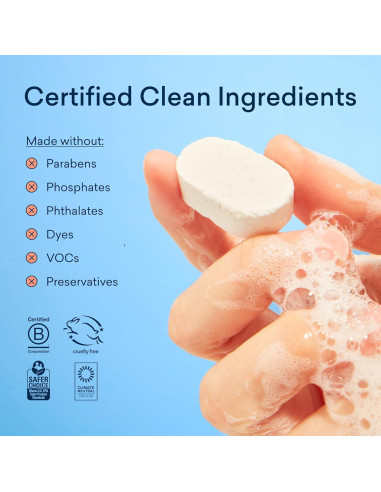 Tabletas de Detergente Ecológicas Blueland para Lavavajillas 60 Unidades