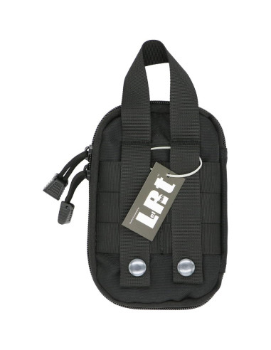Organizador Táctico LefRight Mini Molle Negro 17x11 cm