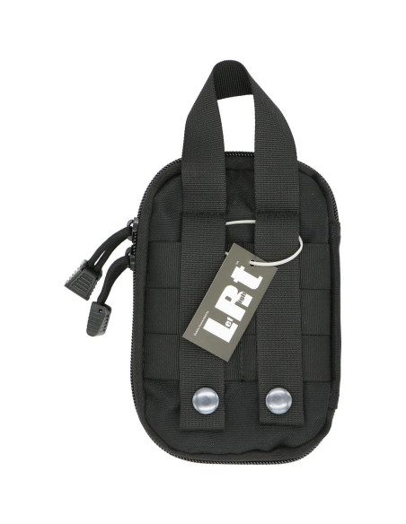 Organizador Táctico LefRight Mini Molle Negro 17x11 cm Organizador Táctico LefRight Mini Molle Negro 17x11 cm