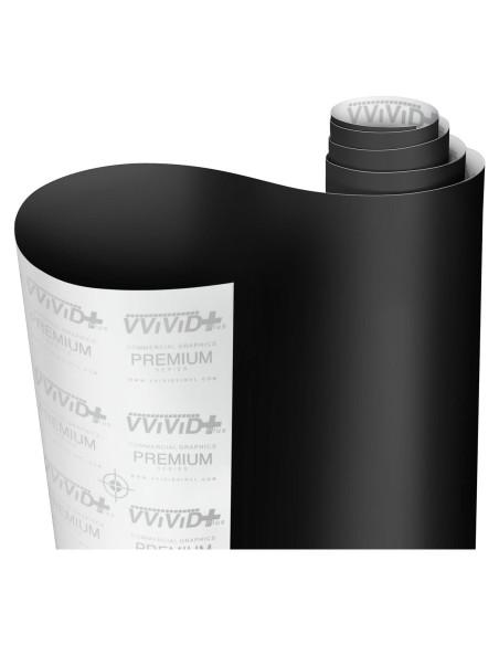 Vinilo Envoltura Automotriz Negro Mate VViViD 0.46m x 1.52m Vinilo Envoltura Automotriz Negro Mate VViViD 0.46m x 1.52m