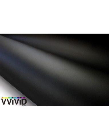Vinilo Envoltura Automotriz Negro Mate VViViD 0.46m x 1.52m