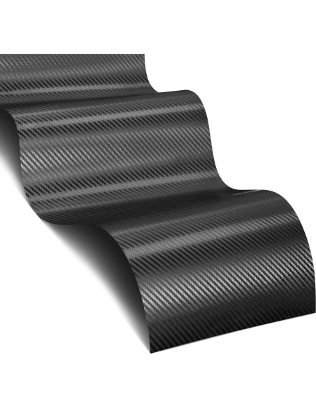 Vinilo Fibra de Carbono Negra VViViD 1.5m x 0.3m 3D Vinilo Fibra de Carbono Negra VViViD 1.5m x 0.3m 3D