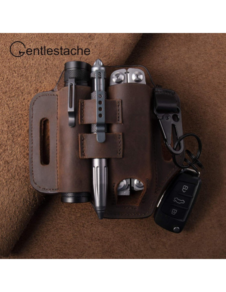 Funda de Cinturón Multiherramienta Gentlestache de Cuero EDC Funda de Cinturón Multiherramienta Gentlestache de Cuero EDC