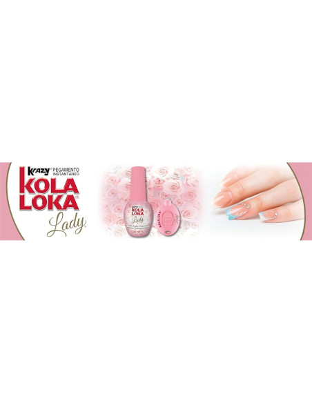 Kola Loka Lady Kit Adhesivo UV 5g para Uñas Artificiales Kola Loka Lady Kit Adhesivo UV 5g para Uñas Artificiales