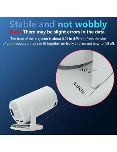 Soporte de Techo para Proyector HY300PRO - Metalico, 180 Ajustable