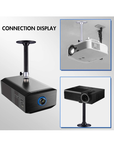 Juego de Soportes de Proyector de Techo Ajustables Yizerel