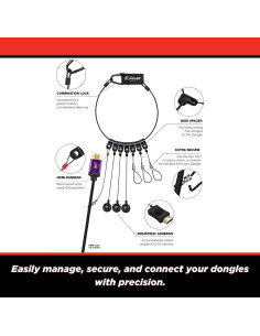 Soporte Universal para Dongles SimplyAV DO-U001 con Candado 2