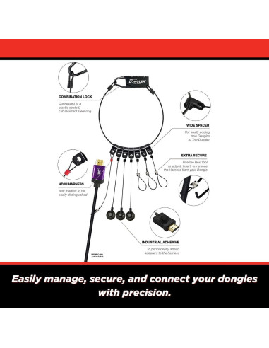 Soporte Universal para Dongles SimplyAV DO-U001 con Candado