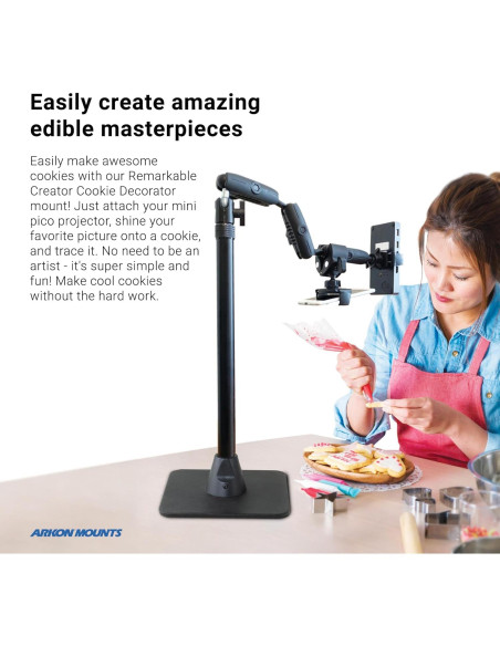 Soporte ARKON para Teléfono y Proyector Pico Ajustable Soporte ARKON para Teléfono y Proyector Pico Ajustable