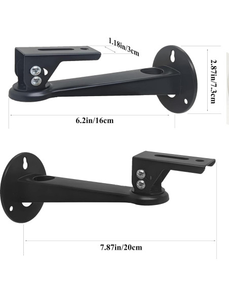 Soporte de Pared Ajustable 2-Be-Best para Proyector 20 cm 3.6 kg Soporte de Pared Ajustable 2-Be-Best para Proyector 20 cm 3.6 kg