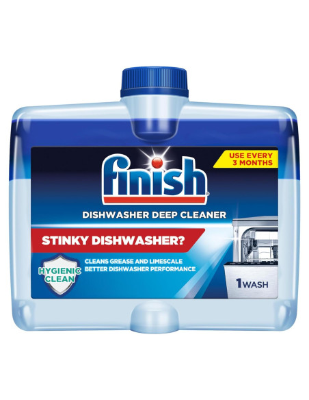 Limpiador Líquido para Lavavajillas Finish 240ml - Limpieza Profunda Limpiador Líquido para Lavavajillas Finish 240ml - Limpieza Profunda