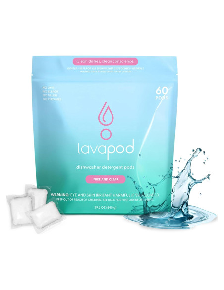 Pastillas de detergente para lavavajillas Lavapod 60 unidades Pastillas de detergente para lavavajillas Lavapod 60 unidades