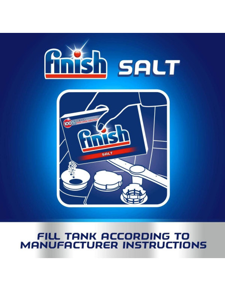 Sal Especial para Lavavajillas Finish 1.2 kg - Protección contra Cal Sal Especial para Lavavajillas Finish 1.2 kg - Protección contra Cal