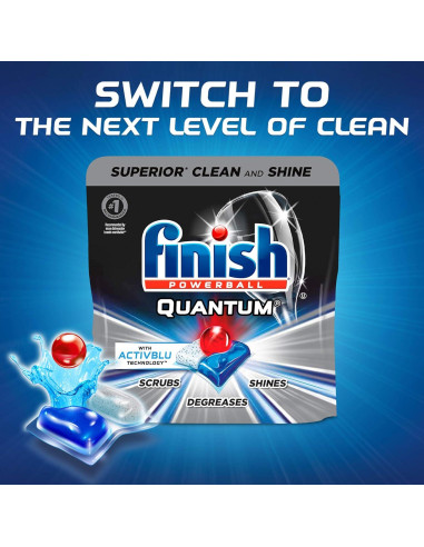 Finish Gelpacs Todo En 1 Naranja 32 Tabs - Detergente Lavavajillas