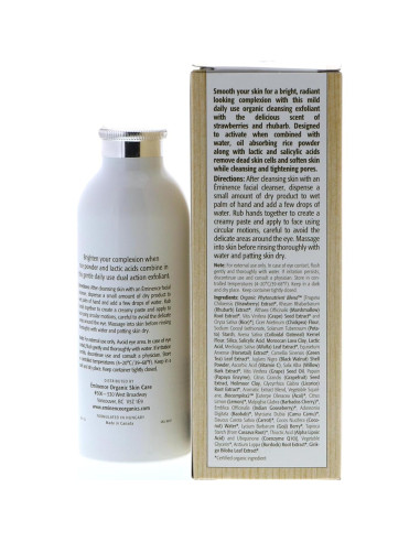 Exfoliante Dermafoliante Eminence Ruibarbo y Fresa 119 g