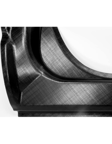 Vinilo Envoltura VViViD Negro Cuadrícula 30.48x152.4cm