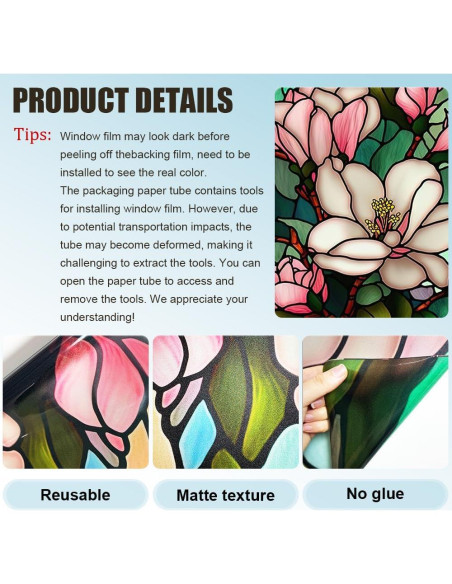 Película de Protección UV para Ventanas SIMPASTE 45x100cm Película de Protección UV para Ventanas SIMPASTE 45x100cm