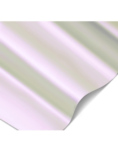 Vinilo Envoltura Automotriz VViViD+ Mate Perla Blanca a Púrpura 30.48x152.4cm