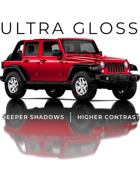 Vinilo VViViD Ultra Gloss Candy Rojo 0.3m x 1.5m para Autos Vinilo VViViD Ultra Gloss Candy Rojo 0.3m x 1.5m para Autos
