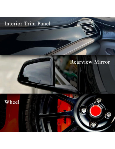 Vinilo Negro Brillante OuranioToxo 45cm x 1.5m Adhesivo PVC