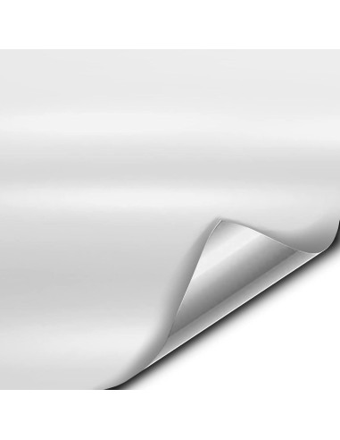 Vinilo Automotriz VViViD+ Mate Perla Blanca 0.46m x 1.52m