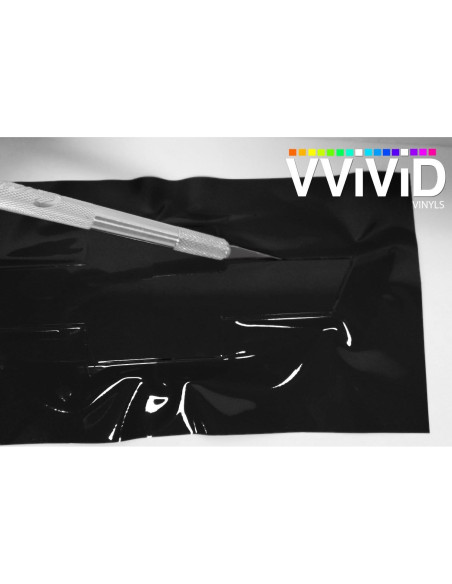 Vinilo de Fibra de Carbono Negra VViViD 30x10 cm - 2 Hojas Vinilo de Fibra de Carbono Negra VViViD 30x10 cm - 2 Hojas