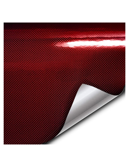 Vinilo Holográfico VViViD+ 30.48x152.4cm Rojo para Automóviles Vinilo Holográfico VViViD+ 30.48x152.4cm Rojo para Automóviles