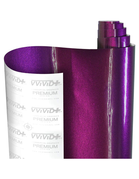Vinilo Automotriz VViViD Gloss Joker Purple 0.3m x 1.5m Vinilo Automotriz VViViD Gloss Joker Purple 0.3m x 1.5m