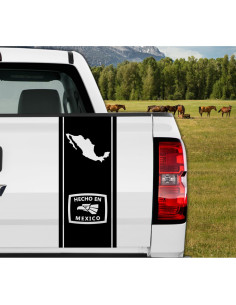 Calcomanía de Vinilo Hecho en México para Camioneta 63 x 28 cm 2