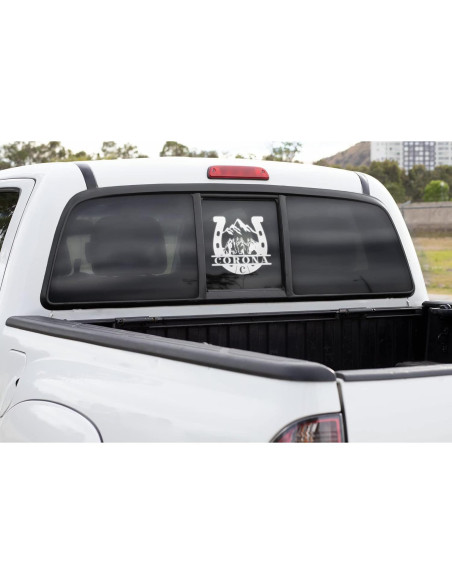 Calcomanía Personalizada Caballo con Herradura para Camión Calcomanía Personalizada Caballo con Herradura para Camión