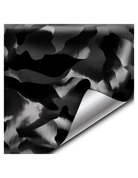 Vinilo Envoltura Camuflaje Negro VViViD 30.48x152.4cm Vinilo Envoltura Camuflaje Negro VViViD 30.48x152.4cm