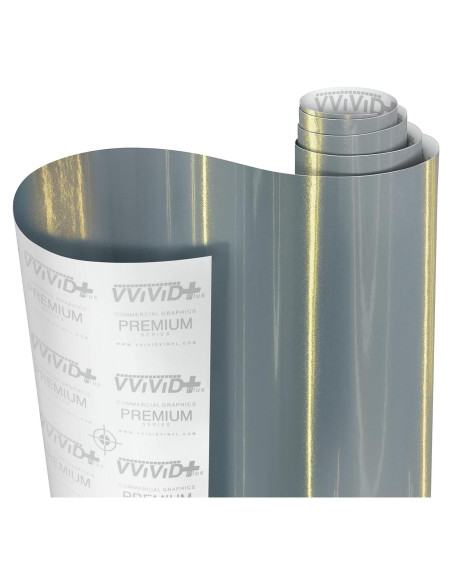 Vinilo Envoltura VViViD+ Gloss Galaxy Nardo Grey 0.3m x 1.5m Vinilo Envoltura VViViD+ Gloss Galaxy Nardo Grey 0.3m x 1.5m