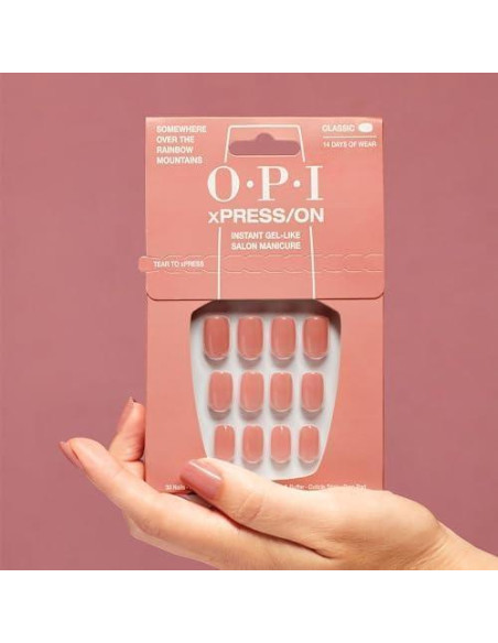 Uñas Postizas OPI xPRESS/ON Clásicas Redondas Cortas 30u Uñas Postizas OPI xPRESS/ON Clásicas Redondas Cortas 30u