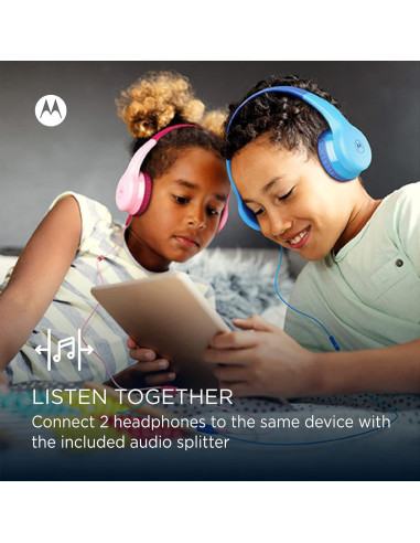 Auriculares Inalámbricos Bluetooth Motorola JR300 Niños Azul