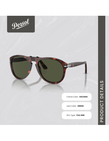 Gafas de Sol Persol PO0649 para Hombres + Kit iWear