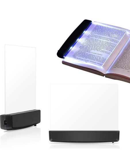 Luz LED de Lectura Agatige con Ajuste de Brillo 2 Niveles Luz LED de Lectura Agatige con Ajuste de Brillo 2 Niveles