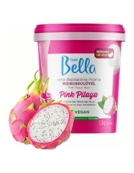 Pasta de Azúcar Depil Bella Pitaya Rosa 1.30kg - Natural y Vegana Pasta de Azúcar Depil Bella Pitaya Rosa 1.30kg - Natural y Vegana